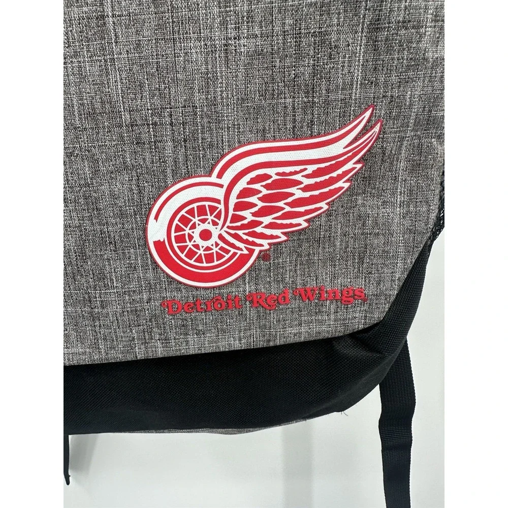 Detroit NHL Red Wings Backpack Heathered‎ Grey